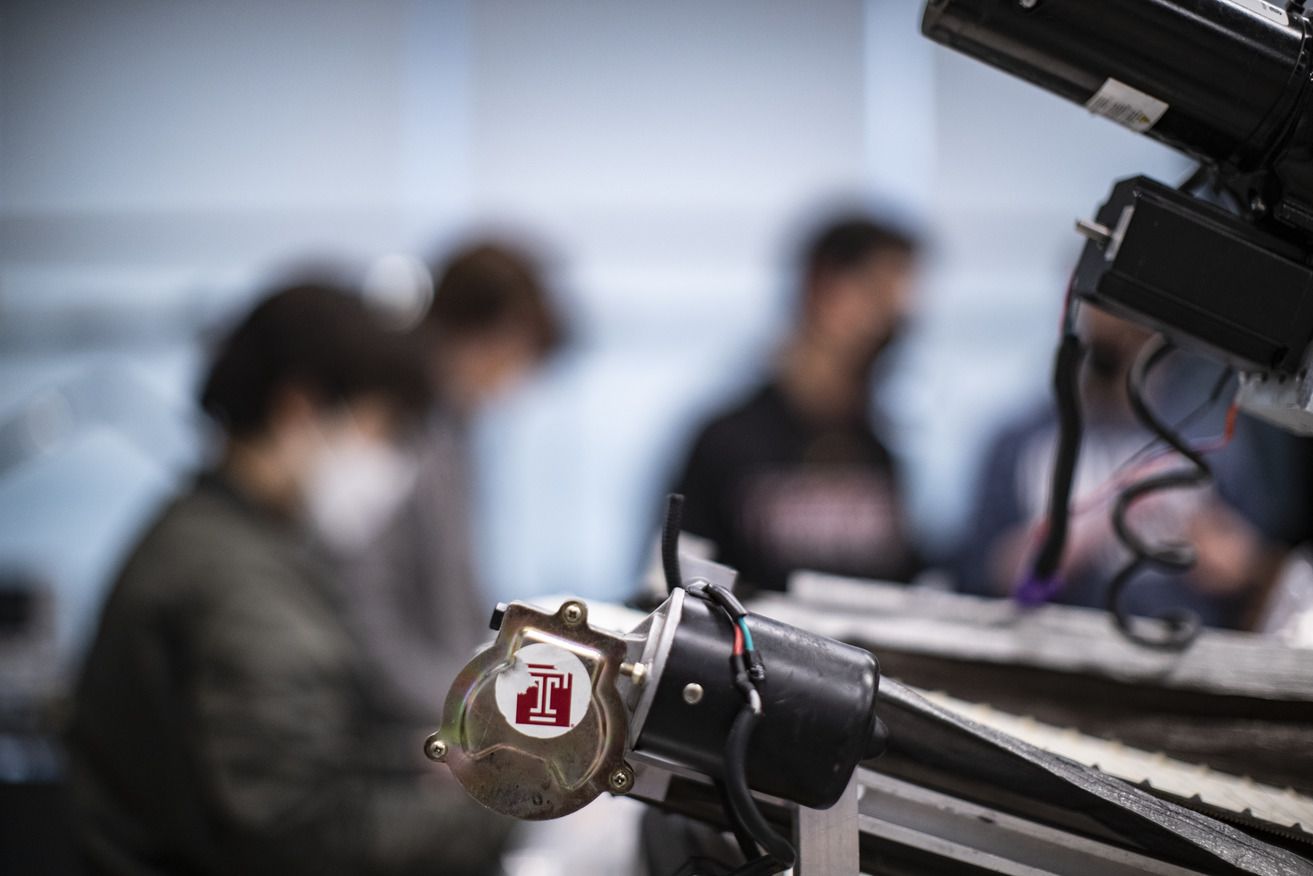 The competition robot.