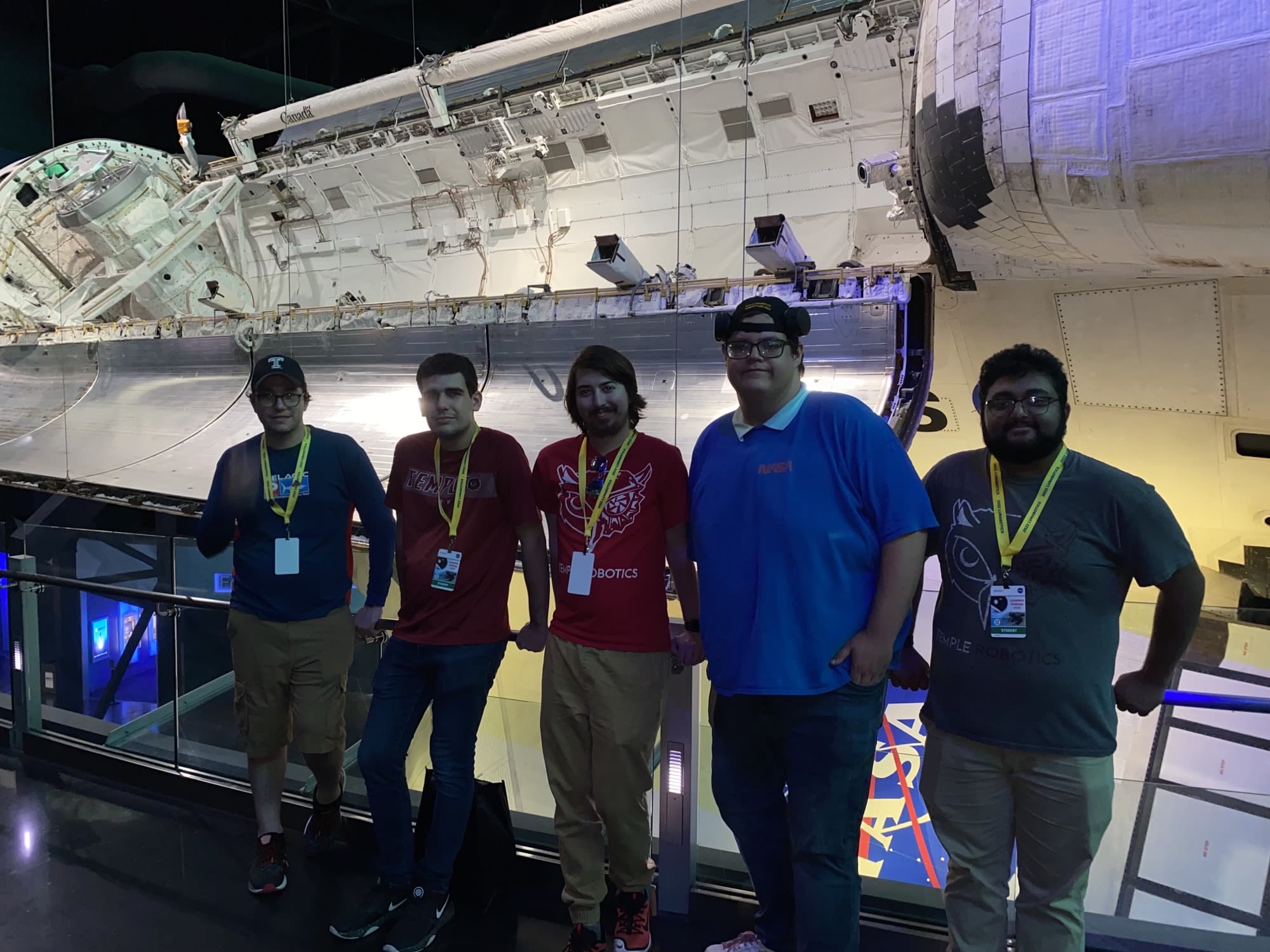 students at NASA